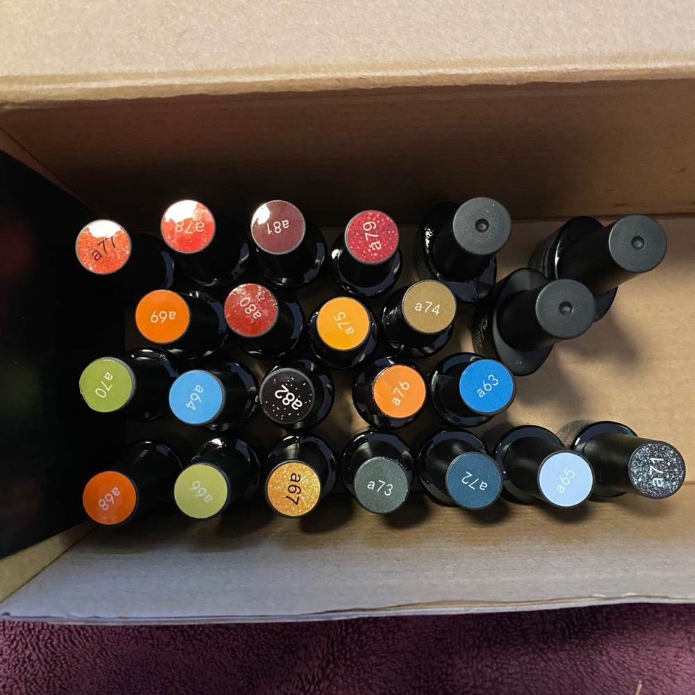Gel nail polish set
